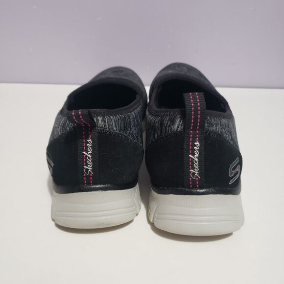 Skechers Air Cooled Memory Foam Gray Slip On Women's Sneakers Sz 8 - Picture 6 of 10